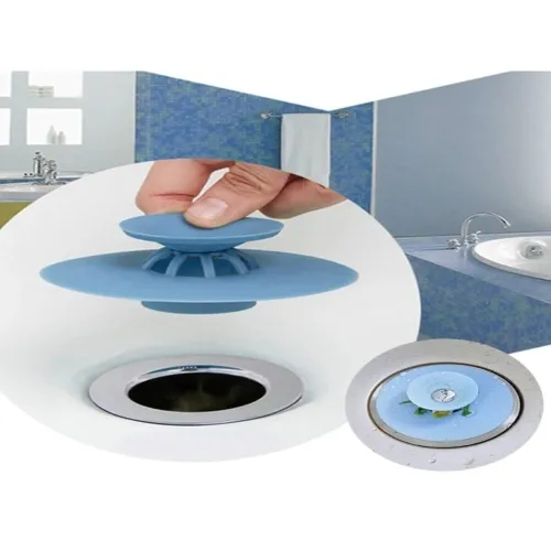 2 Kademeli Dokunmatik Lavabo Tıkacı Silikon Lavabo Gider Tıpası 2 Kademeli Dokunmatik Lavabo Tıkacı Silikon Lavabo Gider Tıpası