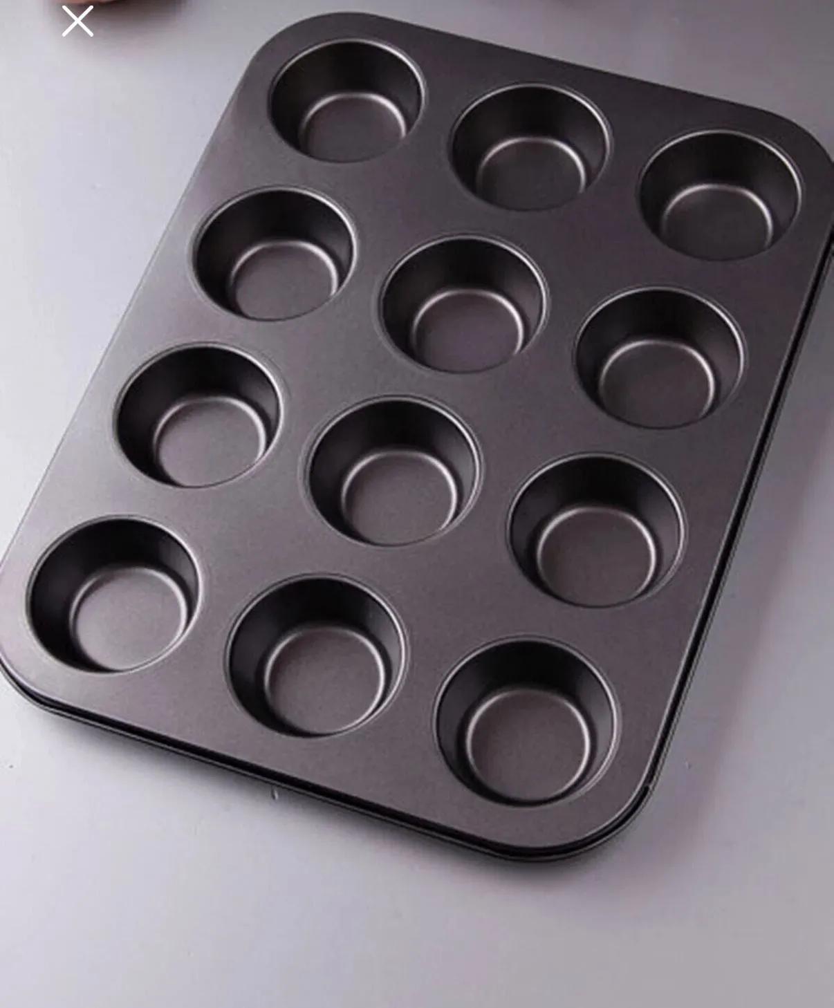 12 li Metal Mufin Kalıbı *60