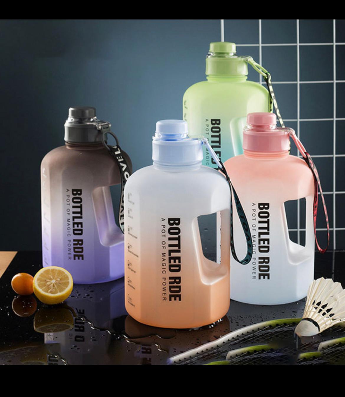 2.2 Litre Kulplu Bidon Motivasyon Su Matarası