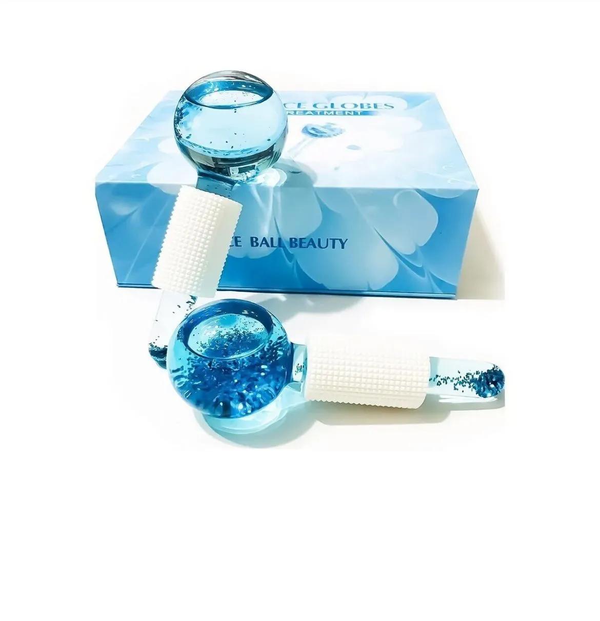2 Li Set Buz Küre Soğuk Masaj ve Terapi Topu IceGlobes Leke Önleyici