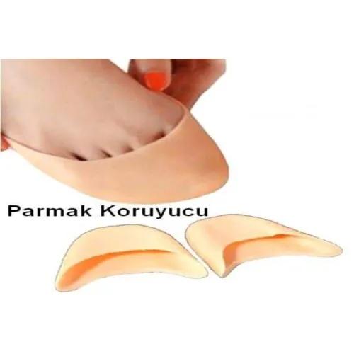 2 Li Silikon Parmak Gömleği Ayak Parmak Koruyucu