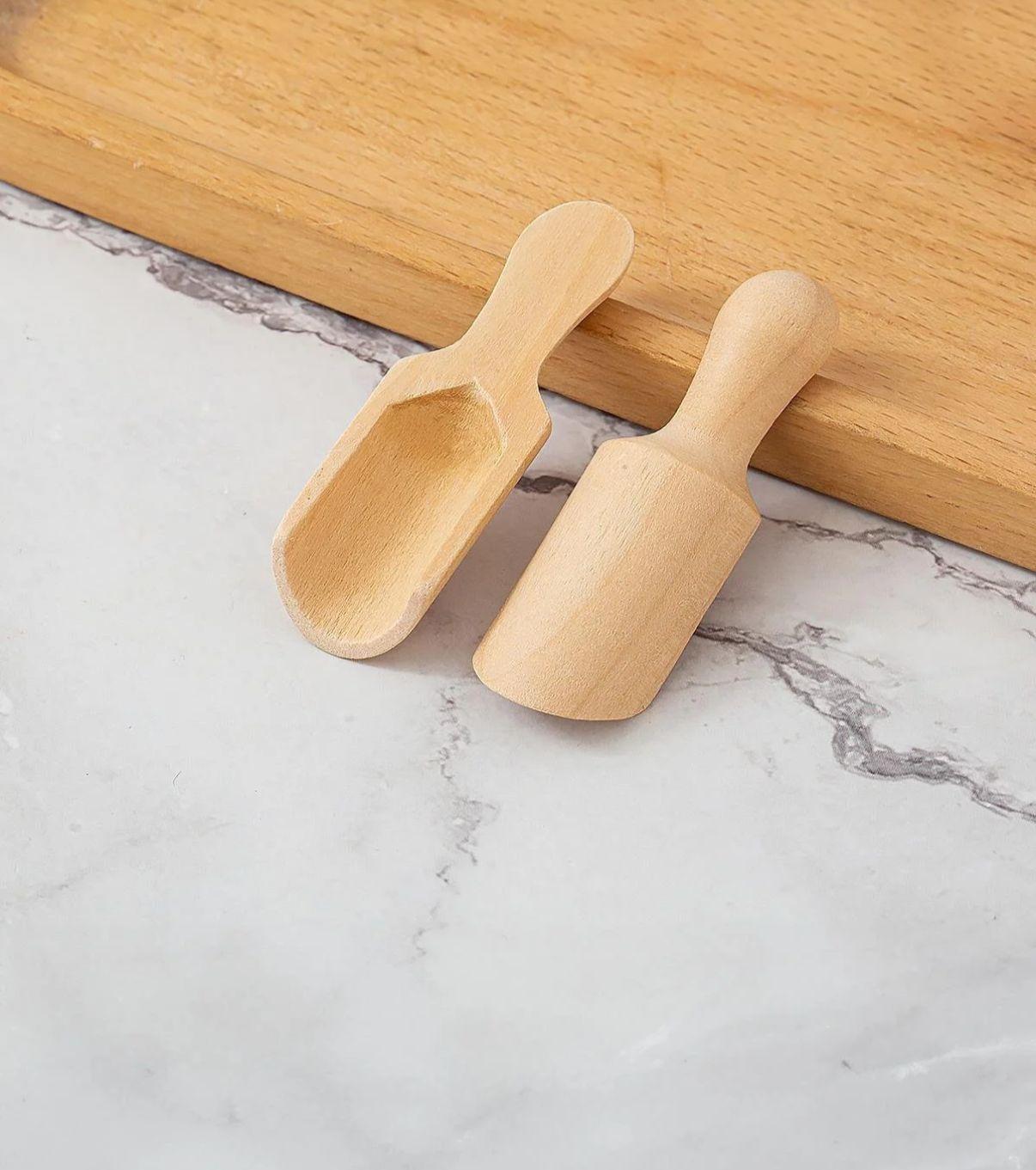 5 Li Bambu Baharat Kaşığı Kepçe *500