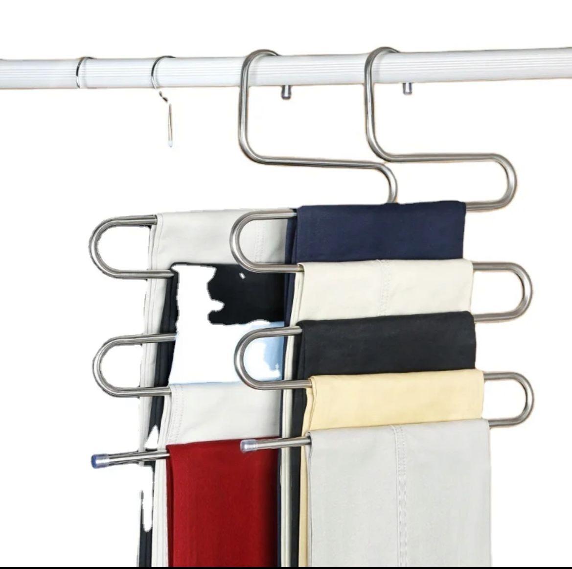 5 Sıralı Metal Askı 6 MM Pantolon Akısı