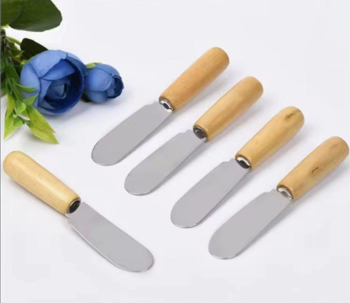 6 Lı Set Mini Yağ Sos Sürme Bıçağı  *240