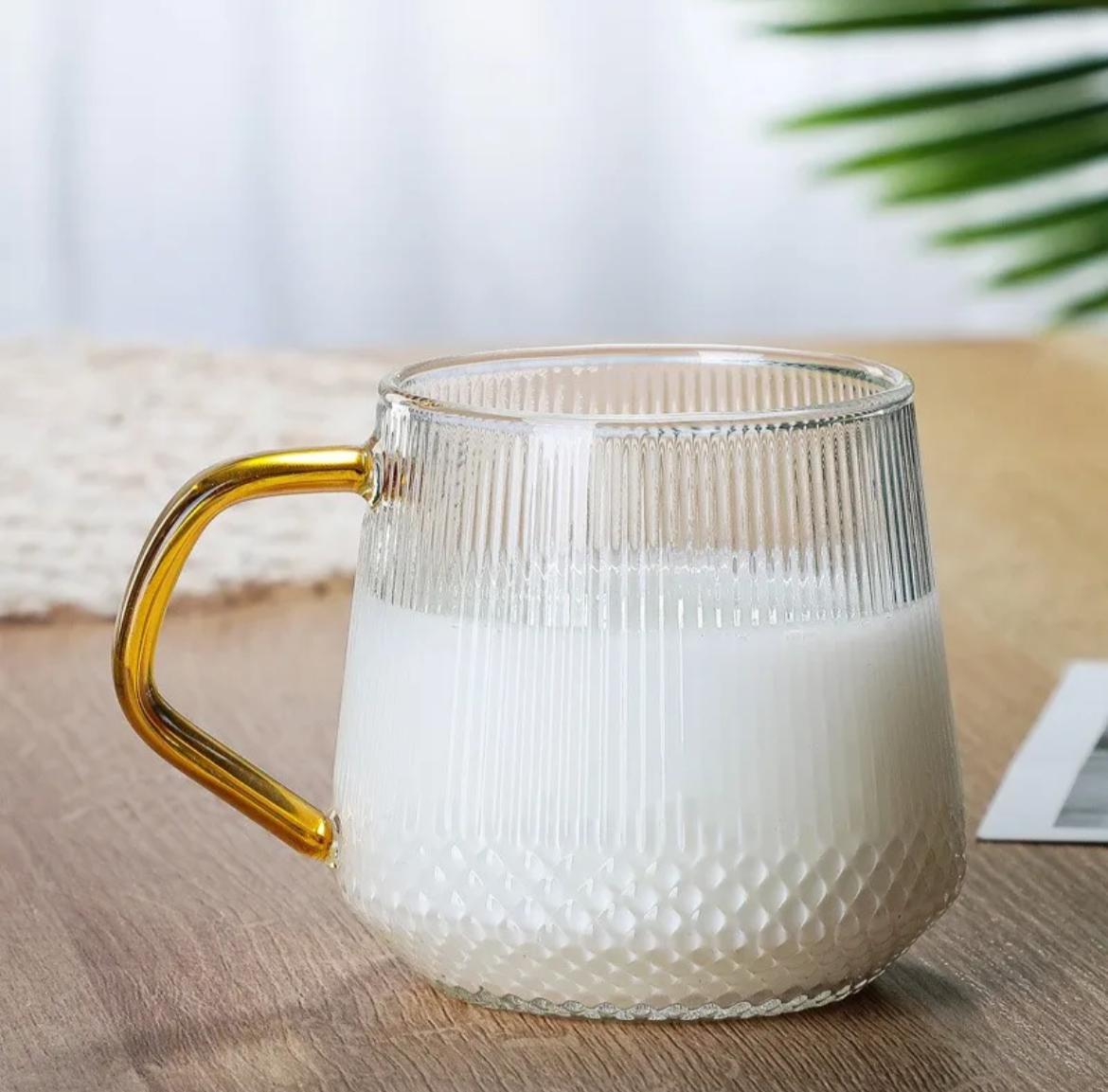 Altın Kulplu Kahve & Çay Bardağı 350 Ml