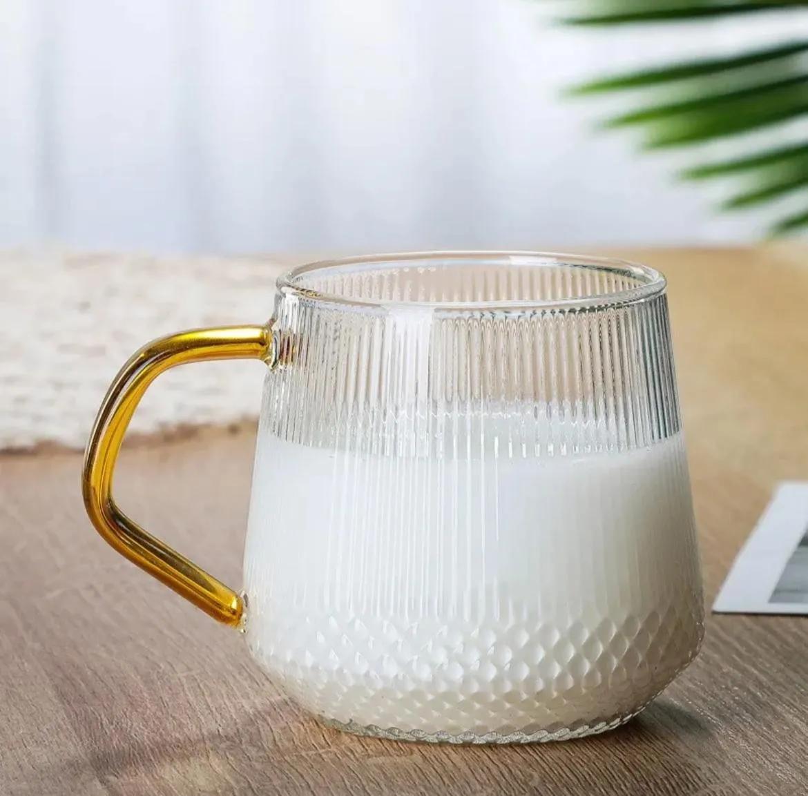 Altın Kulplu Kahve & Çay Bardağı 350 Ml