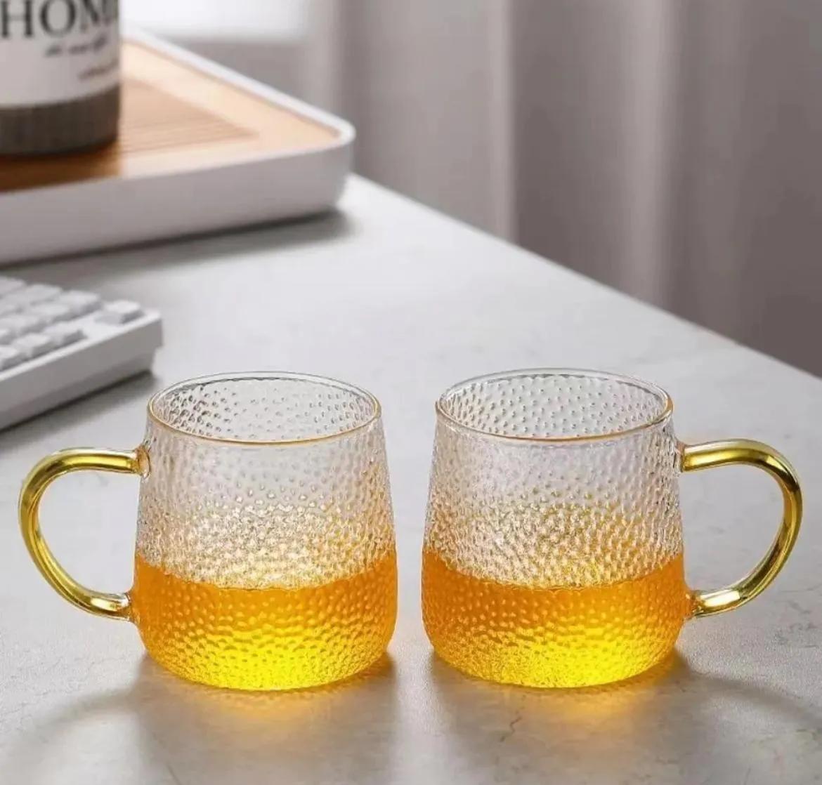 Altın Kulplu Kahve & Çay Bardağı 350 Ml