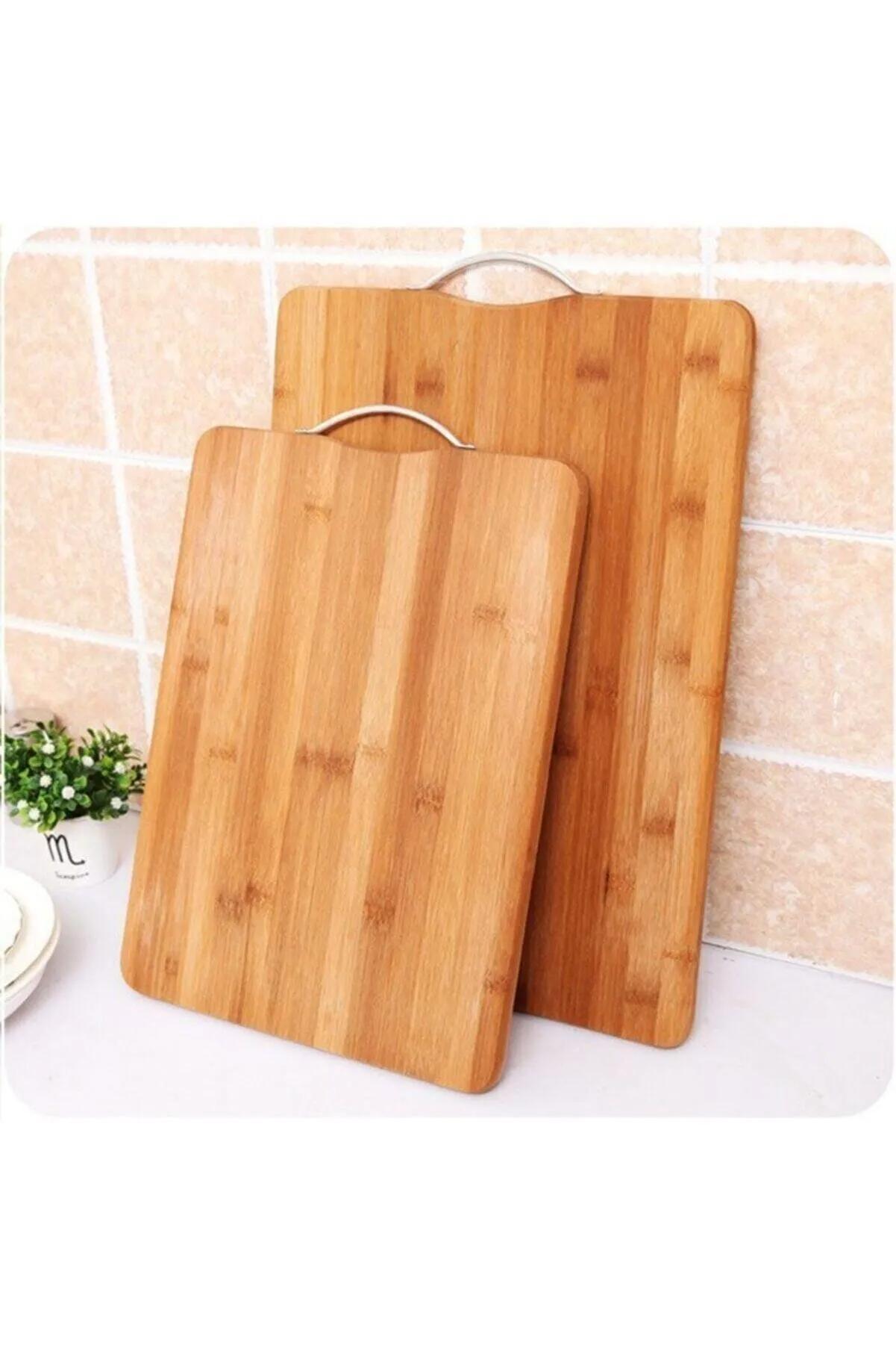Bambu Ahşap Kesme Tahtası Büyük 32x22