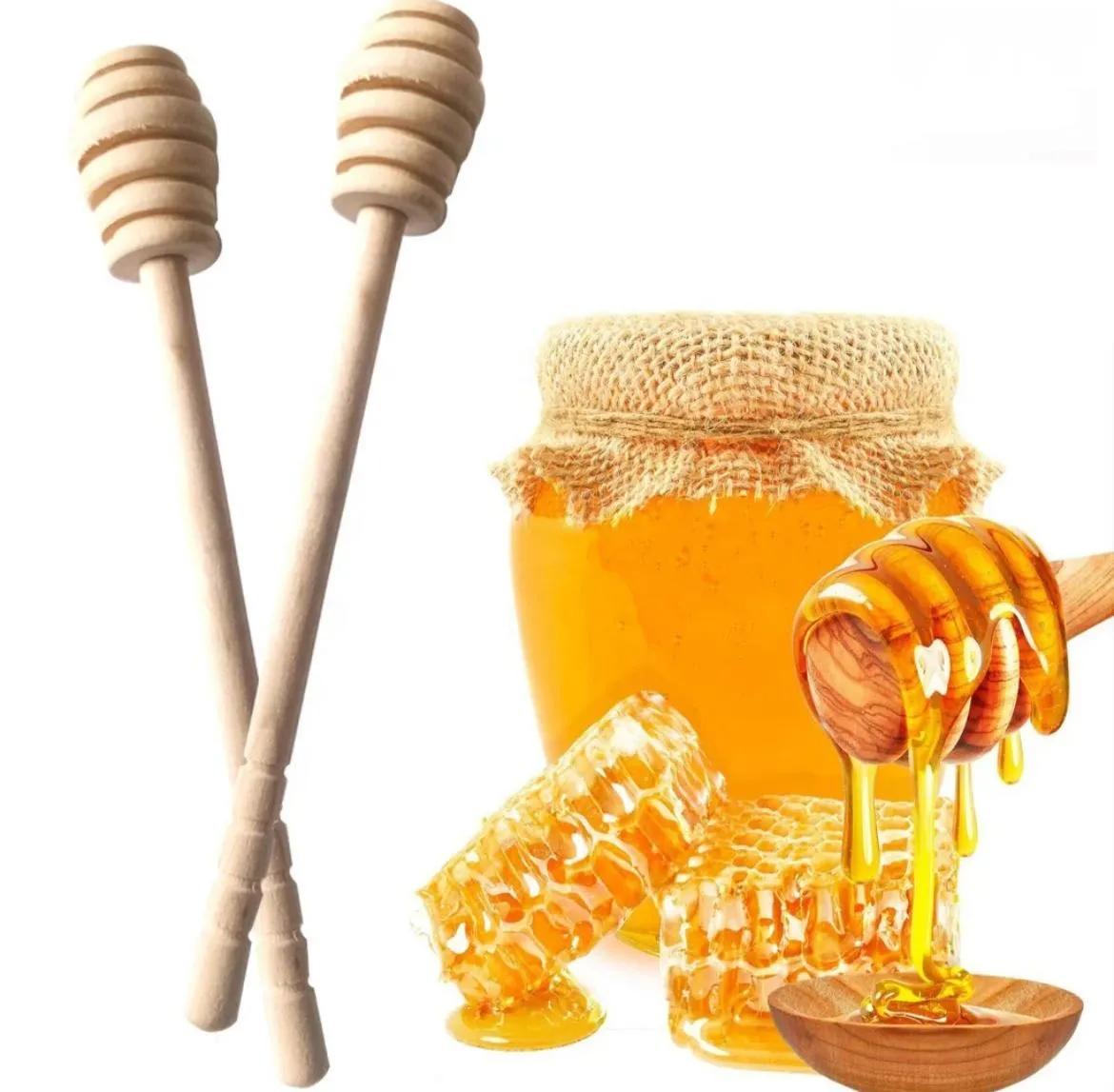 Bambu Bal Kaşığı Petek Model 2 Li Set