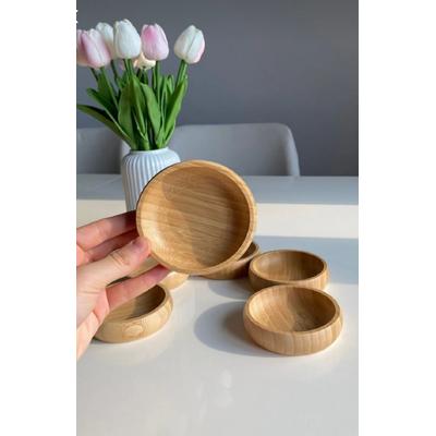 Bambu Çerezlik Yuvarlak 9x9 *96