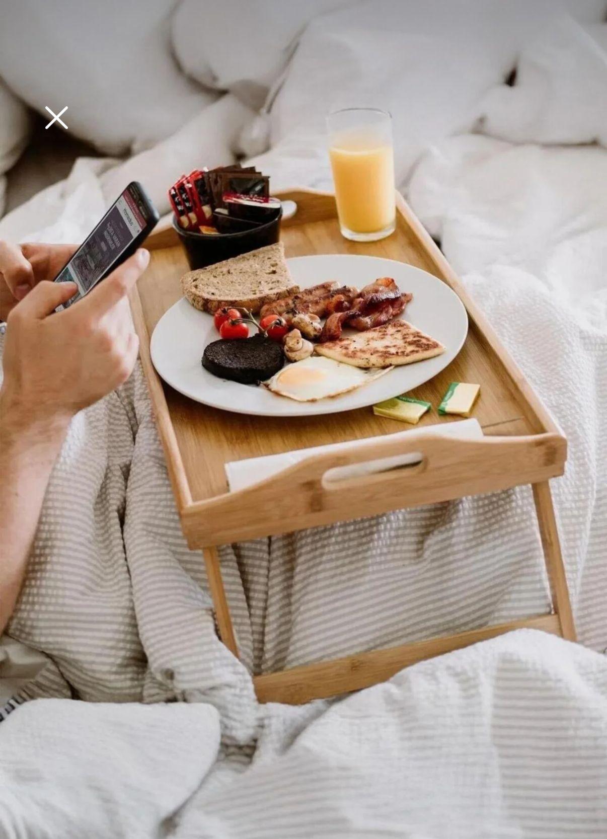 Bambu Kulplu Keyif Tepsisi Ayaklı *12