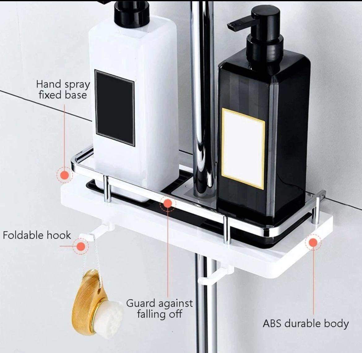 Banyo Duş Rafı Plastik