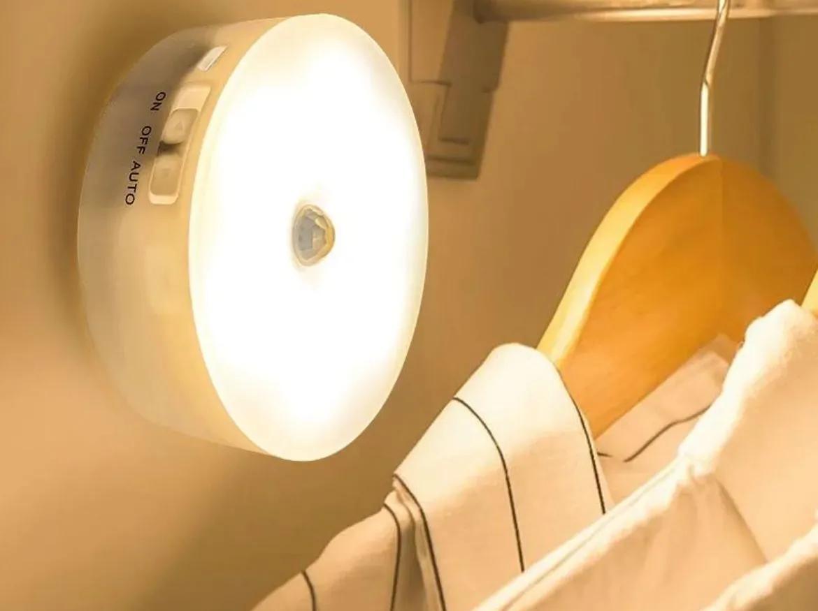 Dolap İçi Sensörlü Şarjlı Kabin Lambası Tuşsuz Model