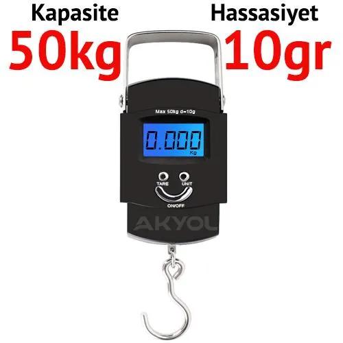 El Poşet Bavul Tartısı  0.10\50 KG