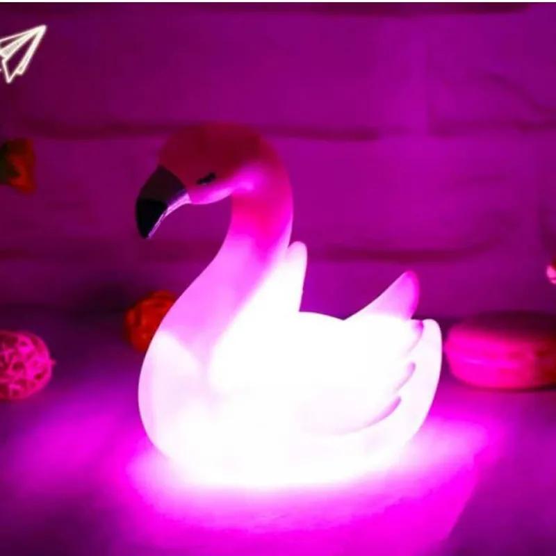 Flamingo Gece Lambası Pilli Led