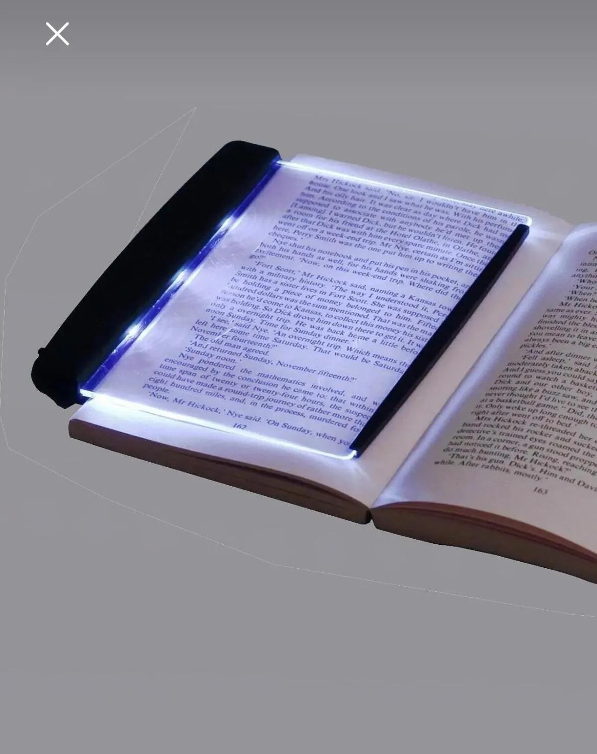 Işıklı Kitap Okuma Camı