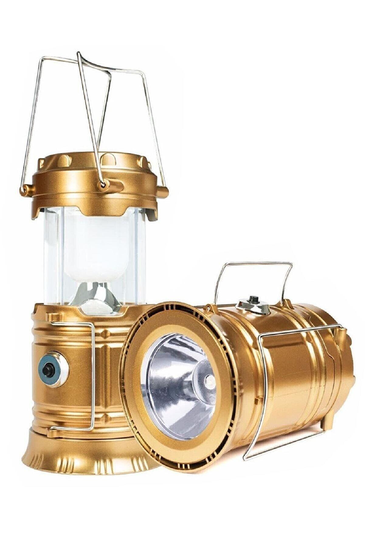 Kamp Feneri Powerbank Güneş Enerjili