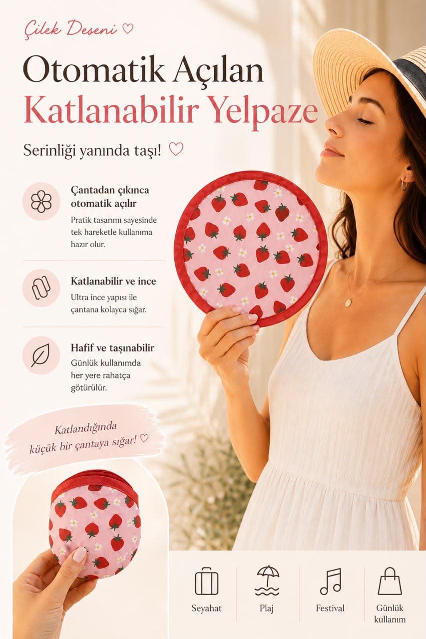 Katlanır Kore Yelpazesi