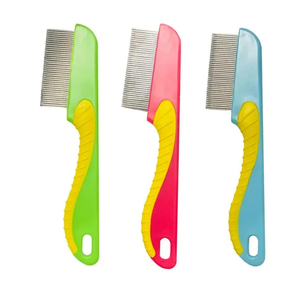 Kedi Köpek Bit Pire Tarağı Tutmaçlı Uzun