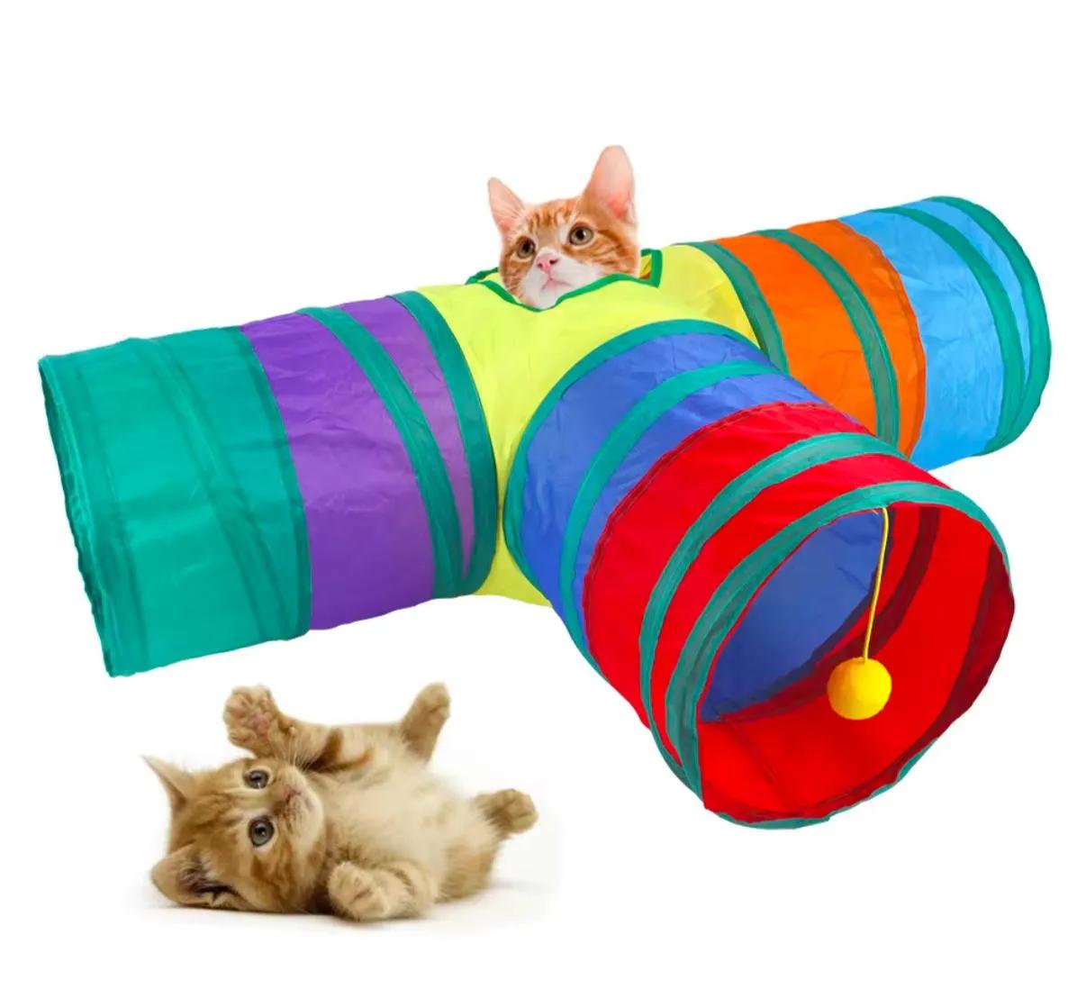 Kedi Köpek Oyun Tüneli Katlanır T Model *80