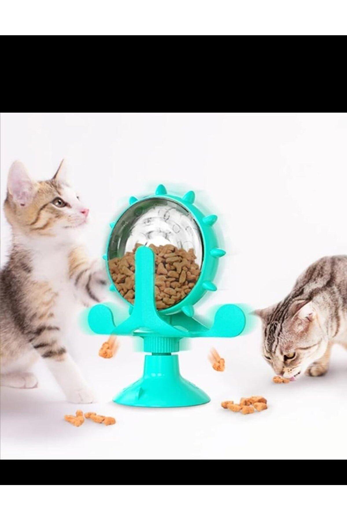 Kedi Mama Oyuncağı Dönen