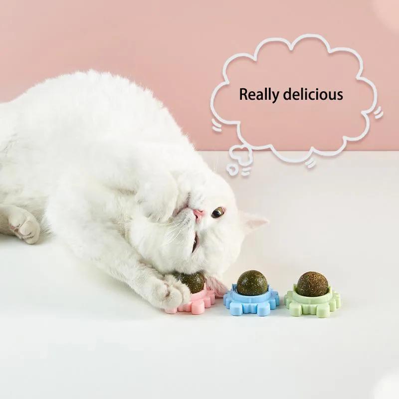 Kedi Yalama Topu Nane Yengeç Model