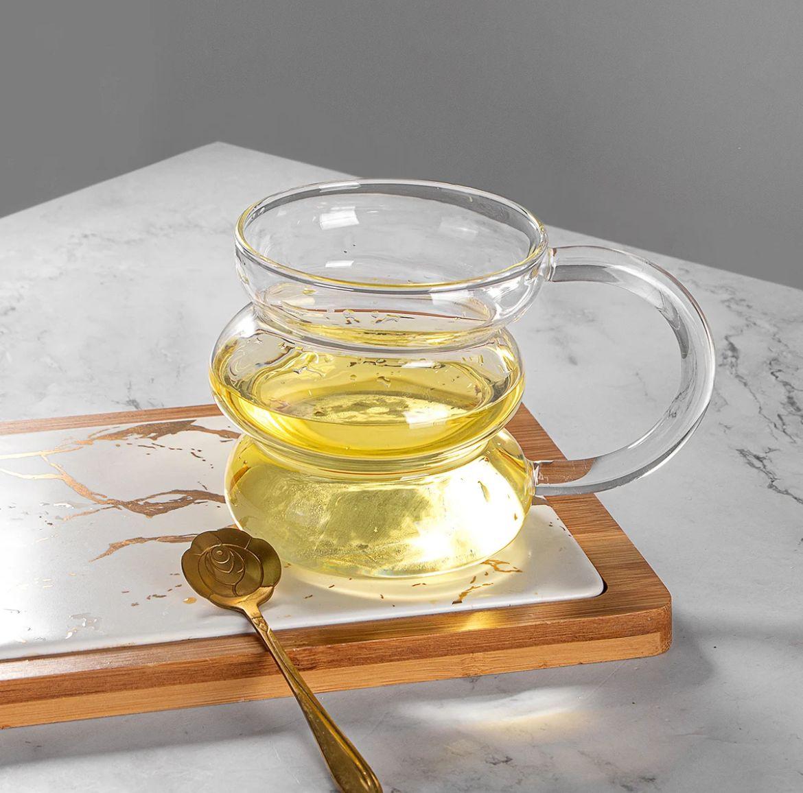 Kulplu Soğuk Kahve Sunum Bardağı 350 Ml