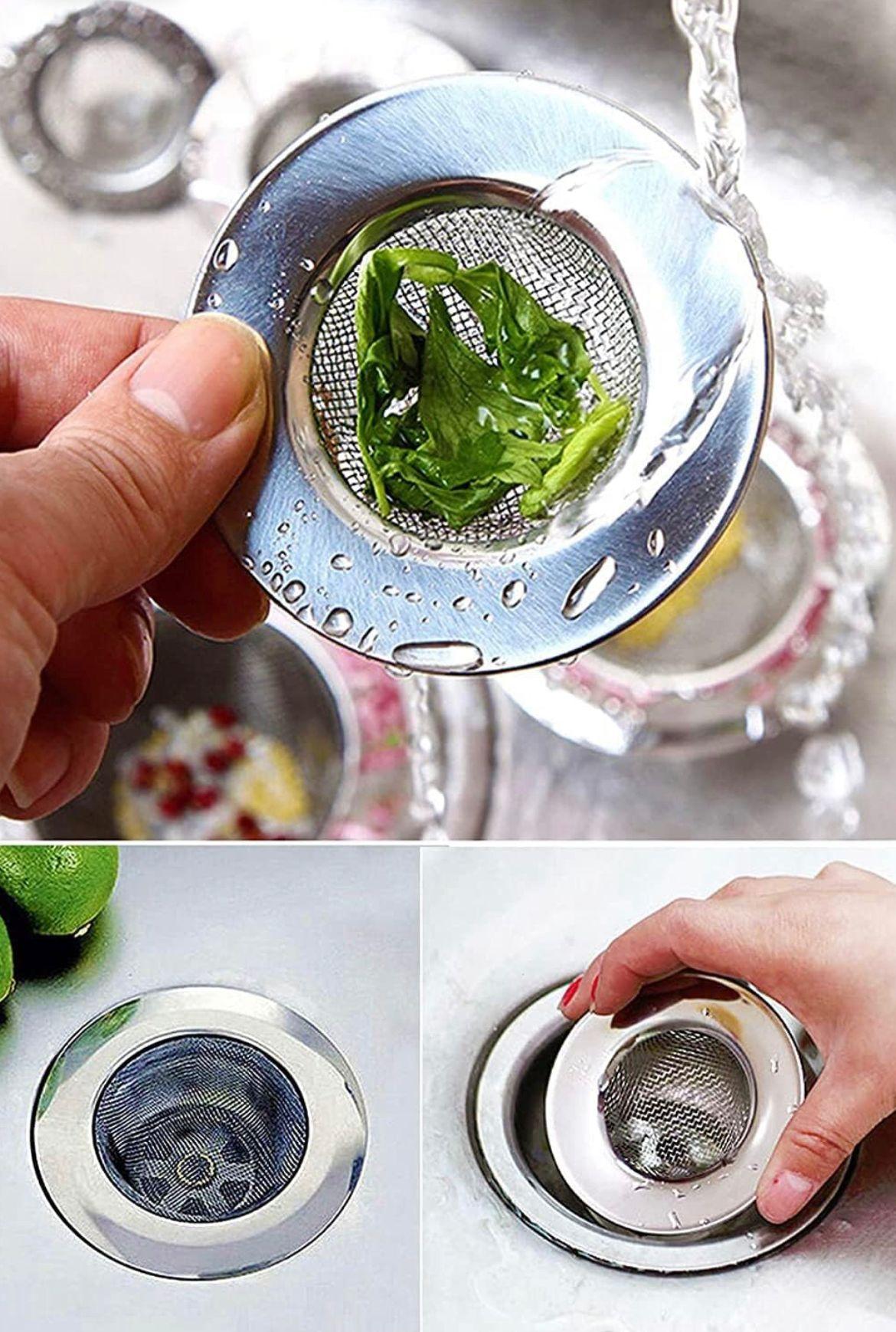 Levabo Süzgeçi Tekli Mini Çelik