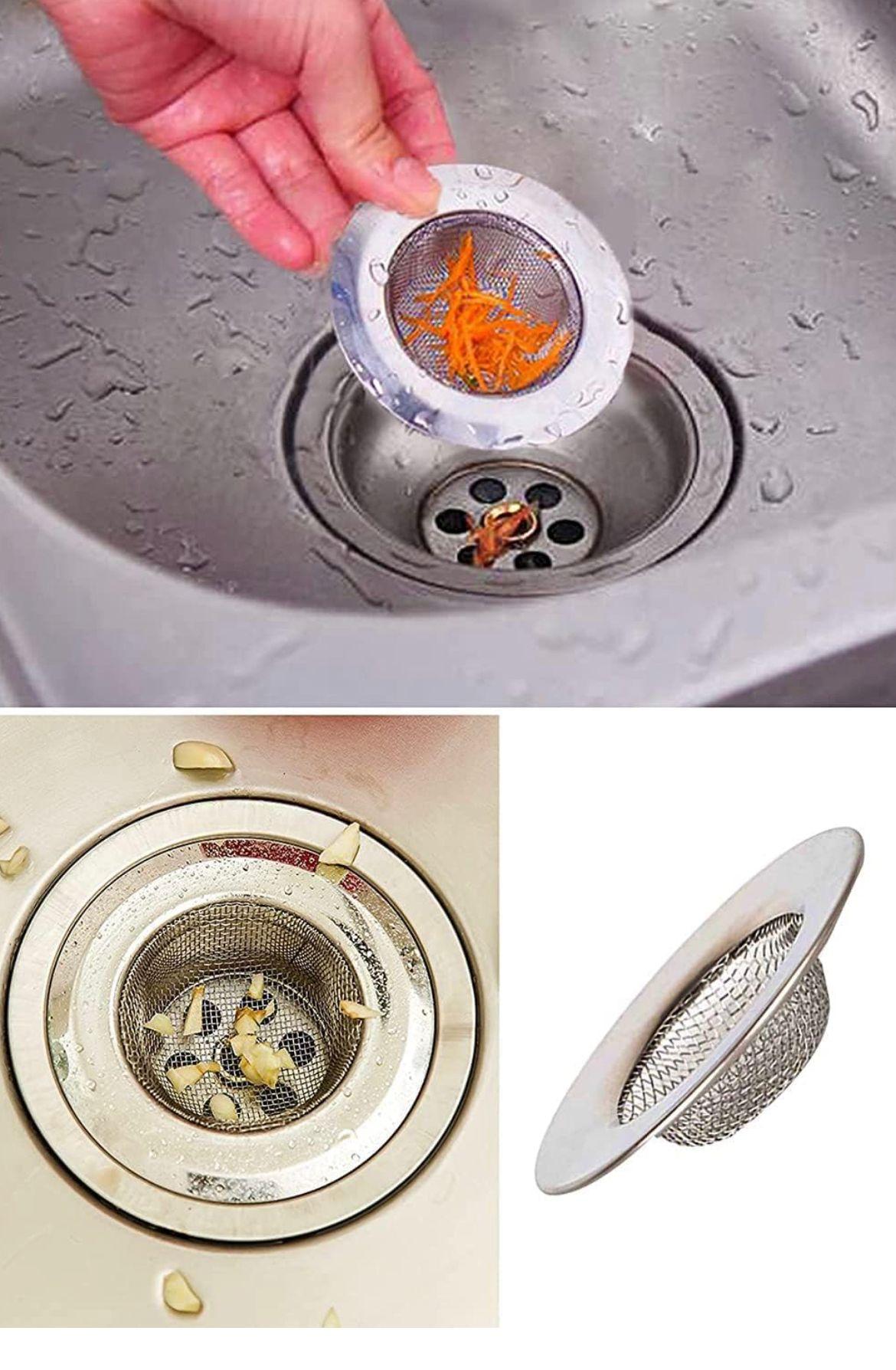 Levabo Süzgeçi Tekli Mini Çelik