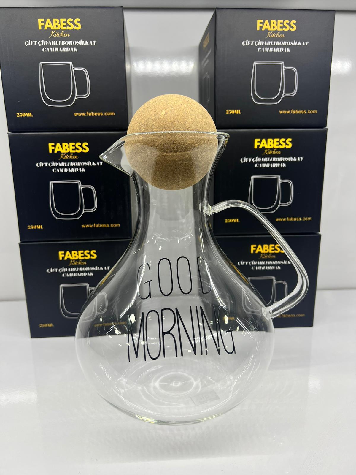 Mantar Top Kapaklı Sürahi Geniş