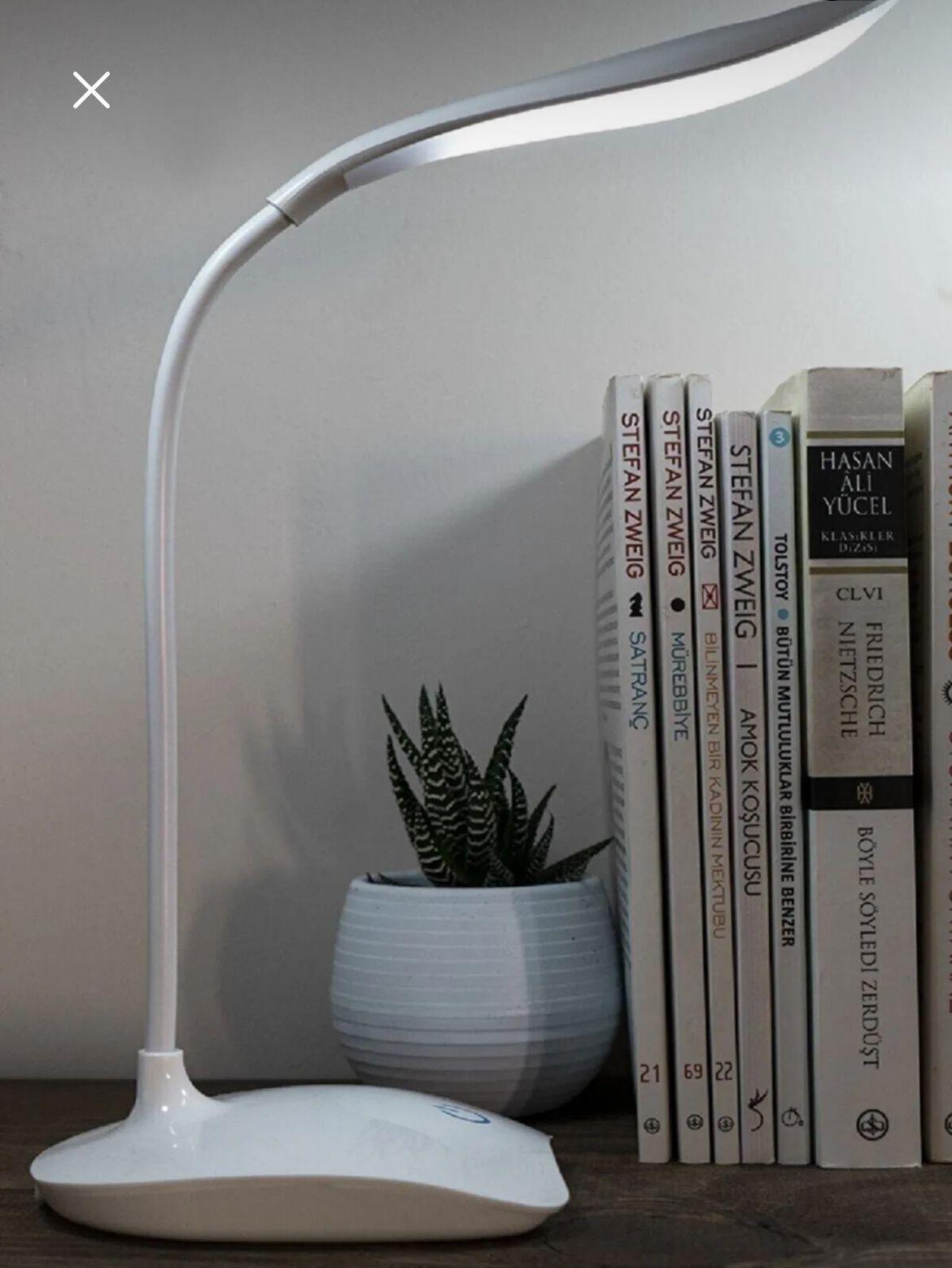 Masa Lambası Şarjlı Dokunmatik Oval