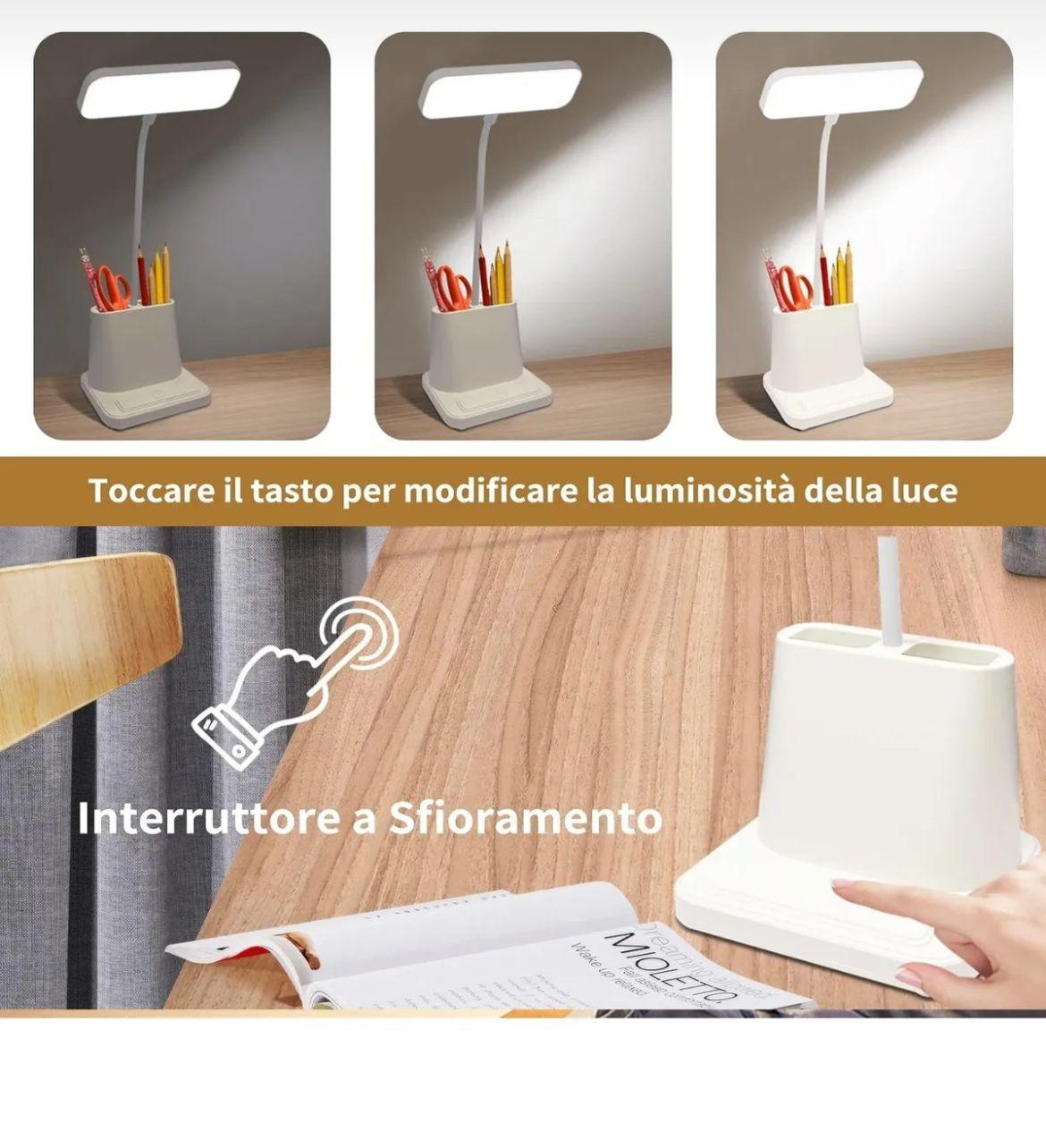 Masa Lambası Şarjlı Kalemlik Model