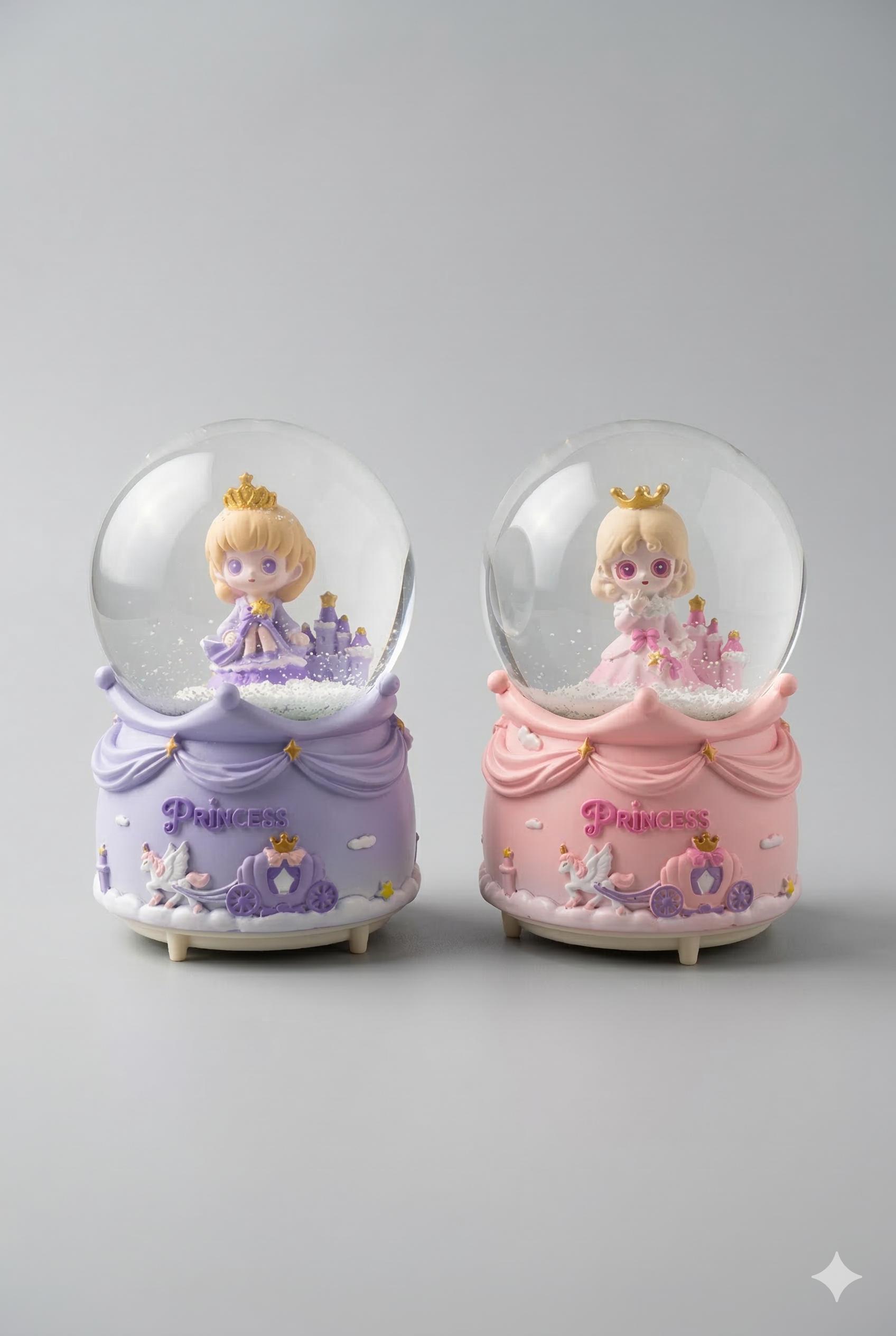 Masalsı Prenses Şatosu Büyük Boy Kar Küresi