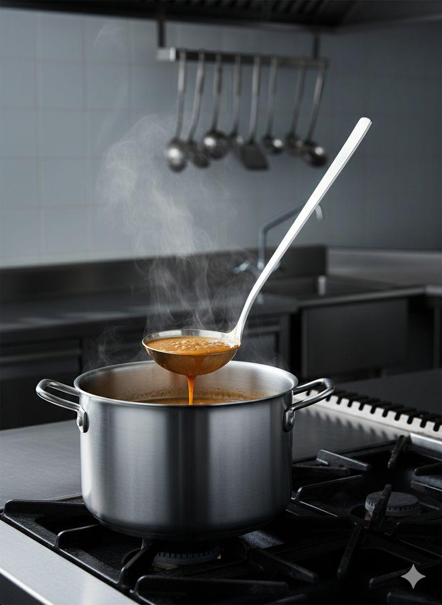 Metal Servis Kaşığı Kepçe*240