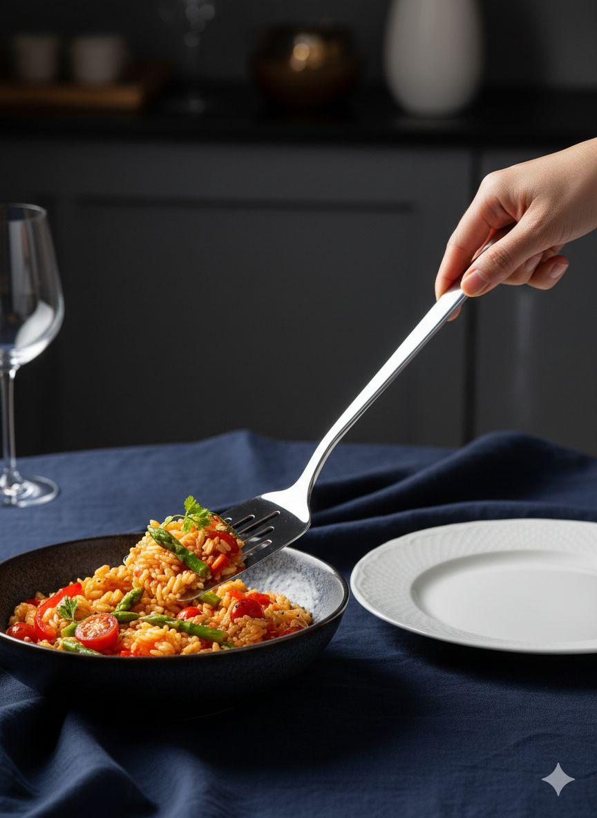 Metal Servis Kaşığı Sıpatula *240