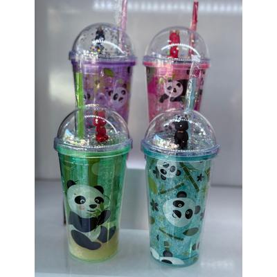 Panda Pipetli Buzlu Bardak *60