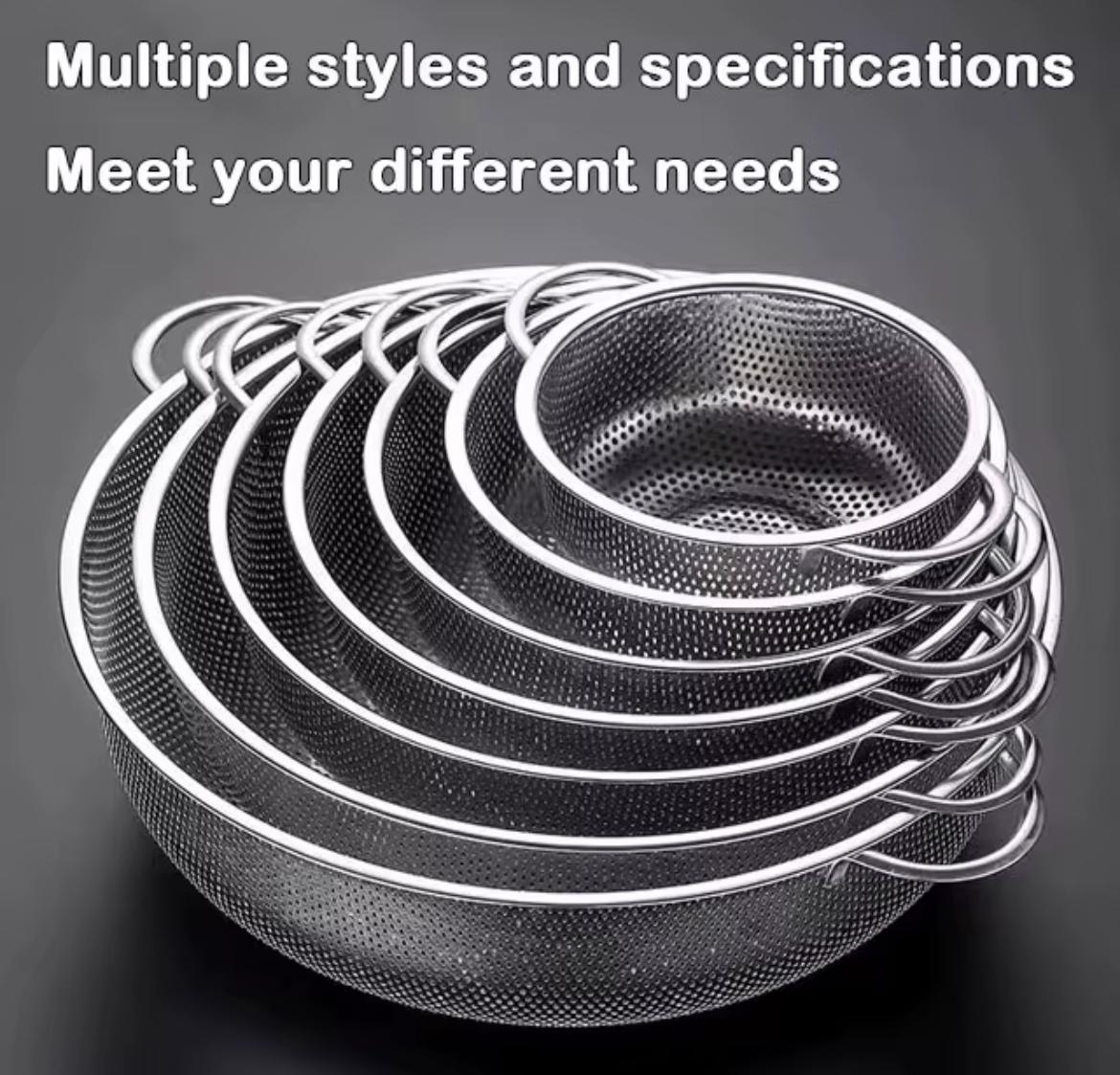 Paslanmaz Çelik Levabo İçi Süzgeç 25 Cm *100