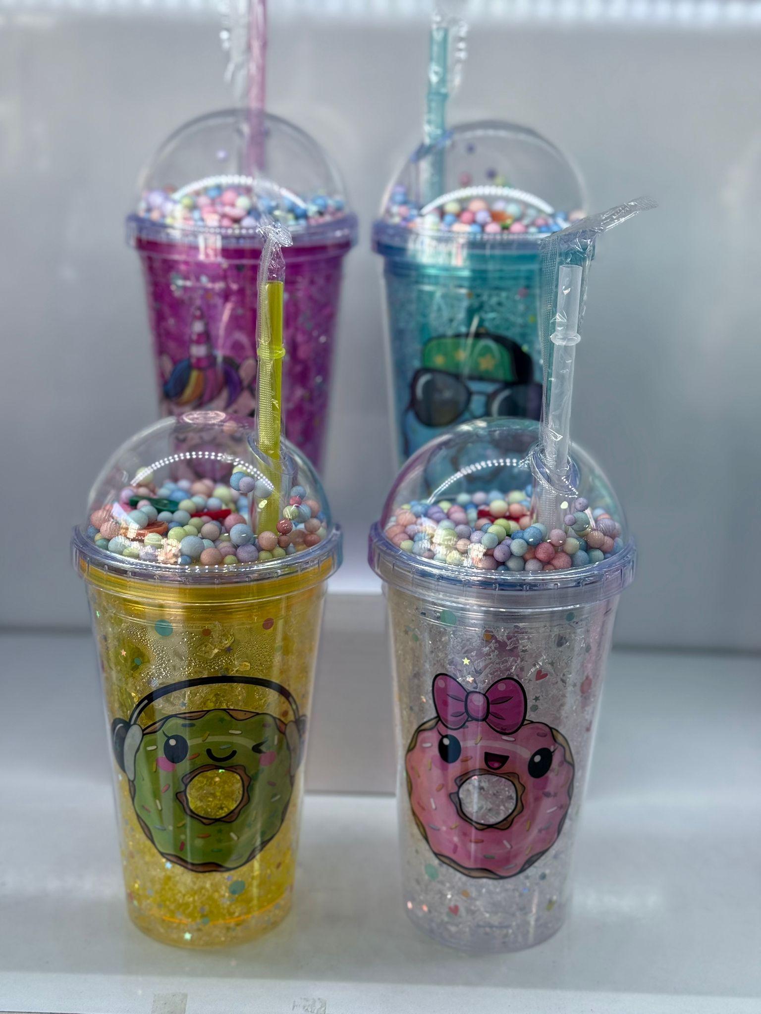 Pipetli Buzlu Bardak *60