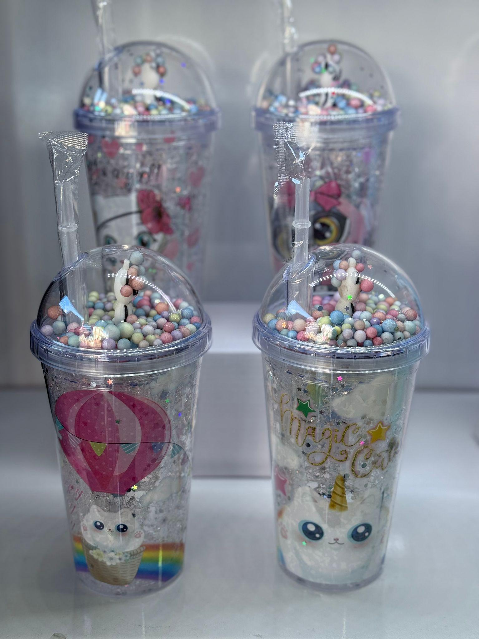 Pipetli Buzlu Bardak *60