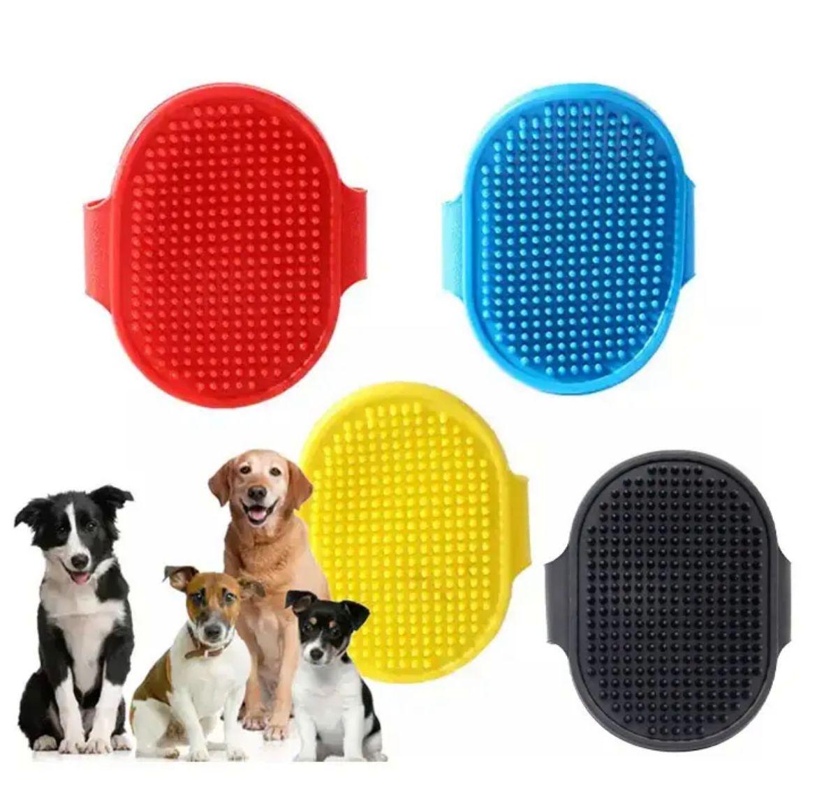 Plastik Avuç İçi Kedi Köpek Yıkama Aparatı