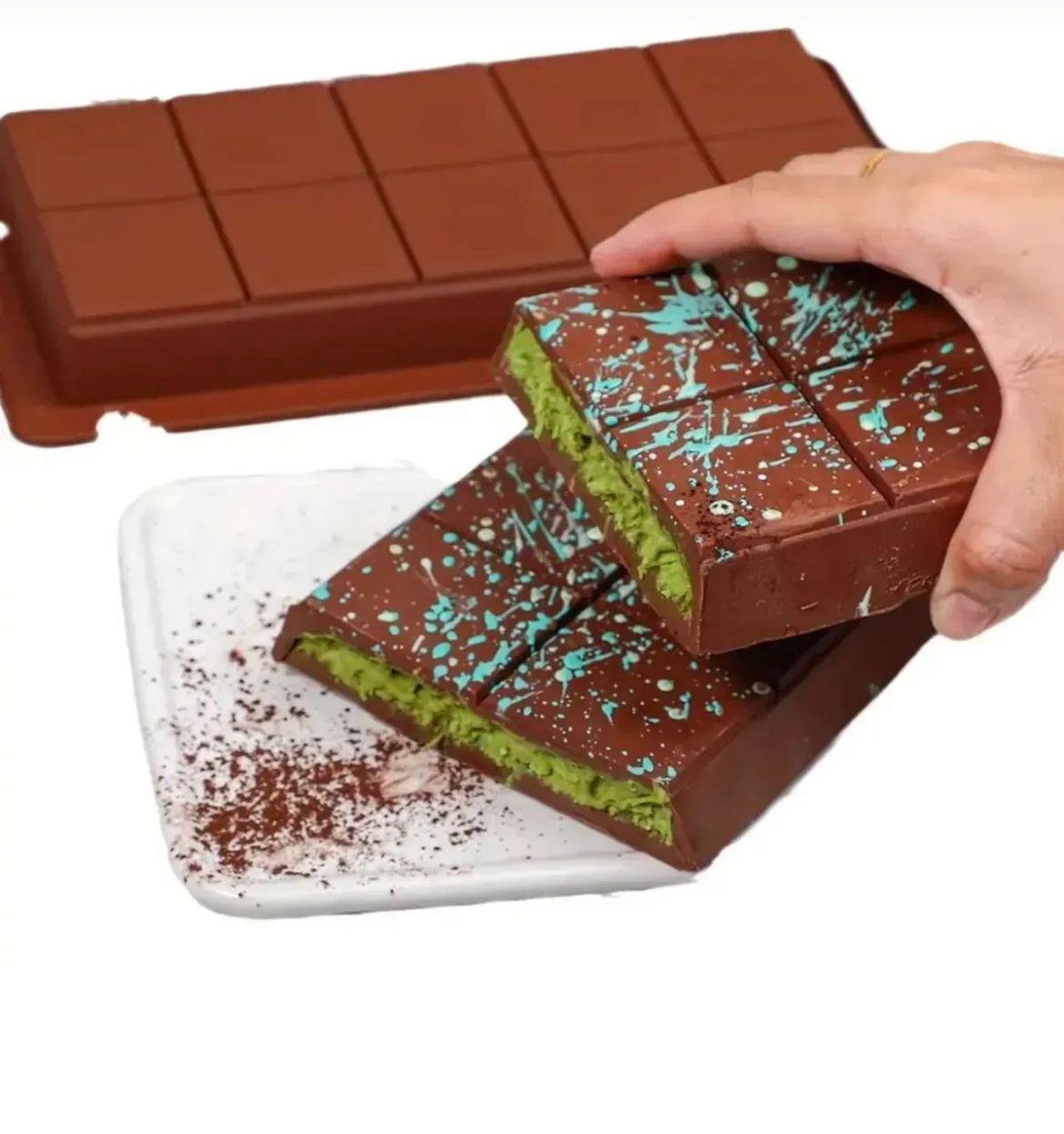 Plastik Dubai Çikolata Kalıbı 10x20