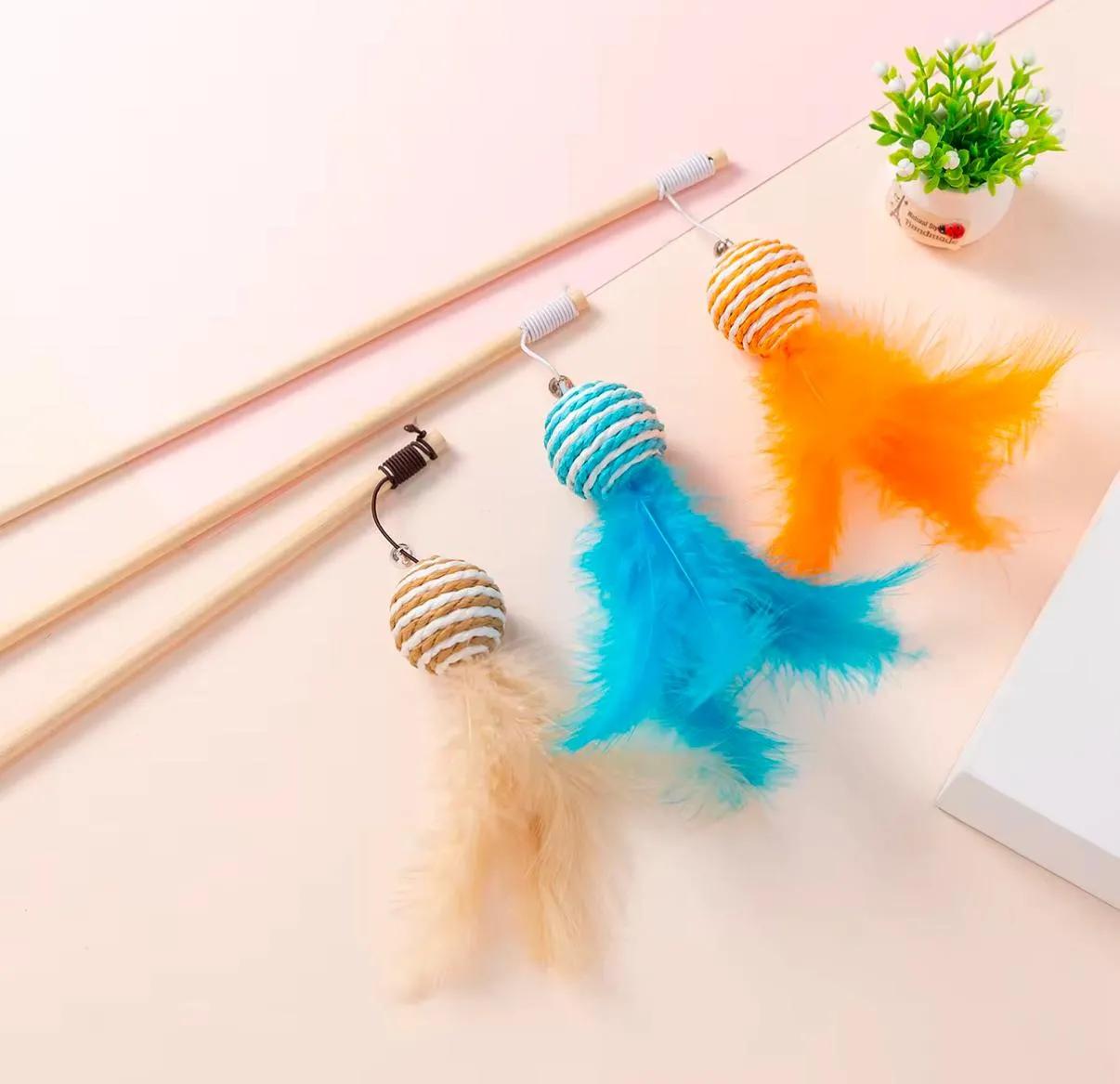 Plastik Ked Oyun Oltası Tüylü Tek Toplu