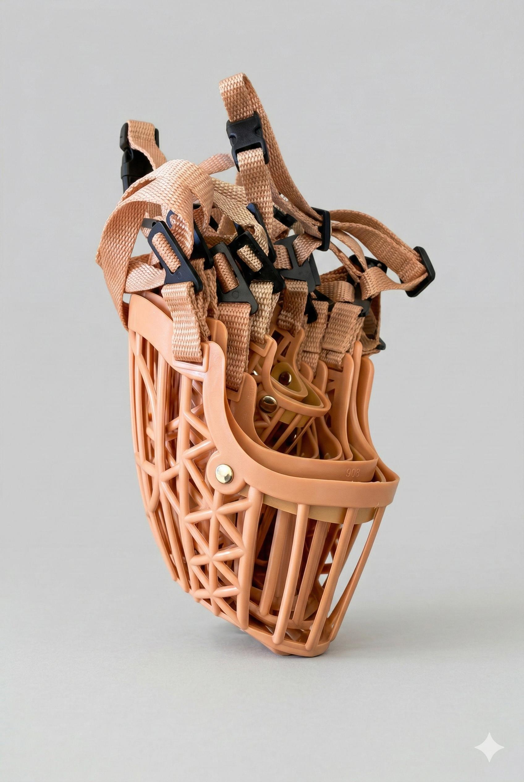 Premium Örgü Sepet Köpek Ağızlığı 7 Boy Set