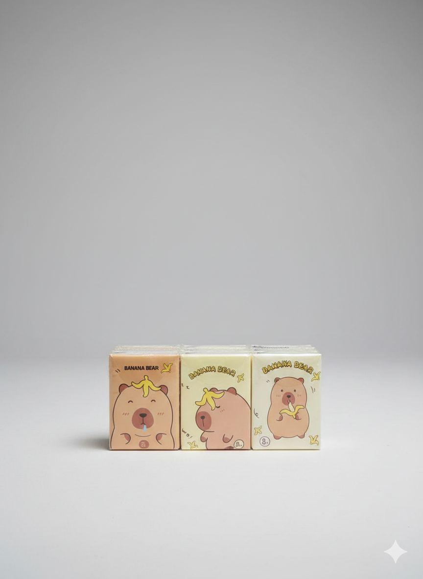 Sevimli Karakterli Çocuk ve Yetişkin Cep Mendili Selpak- 9'lu Paket