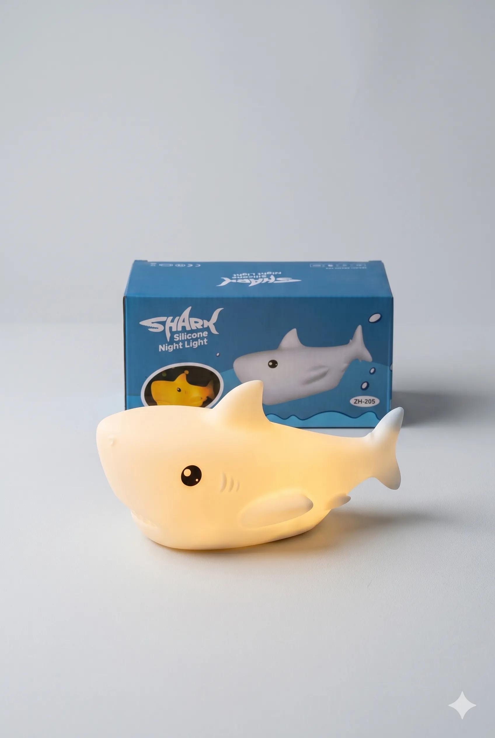 SharkyTouch Renk Değiştiren Dokunmatik Silikon Gece Lambası