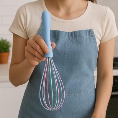 Slikon Renkli Çırpıcı 25 Cm *480