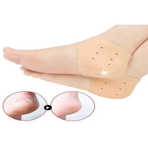 Slikon Topuk Çorabı Topuk Yumuşatıcı 2 Li Set