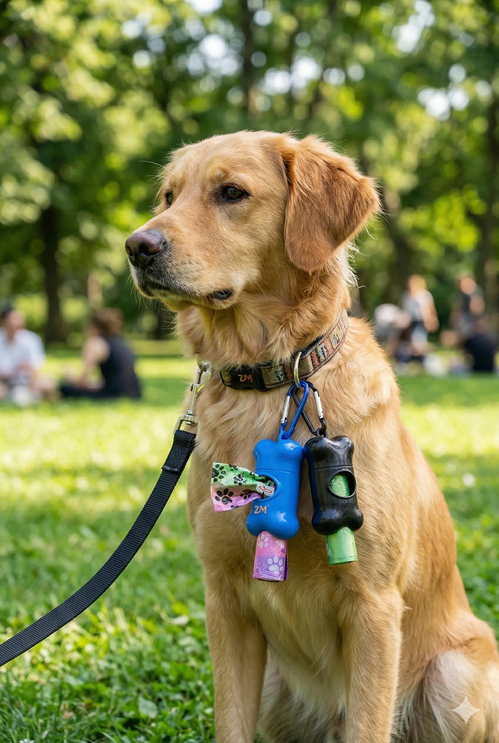 Taşınabilir Köpek Dışkı Torbası Askı Aparatı – 6 Parça Ekonomik Set