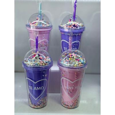 Unicorn Love Pipetli Buzlu Bardak *60
