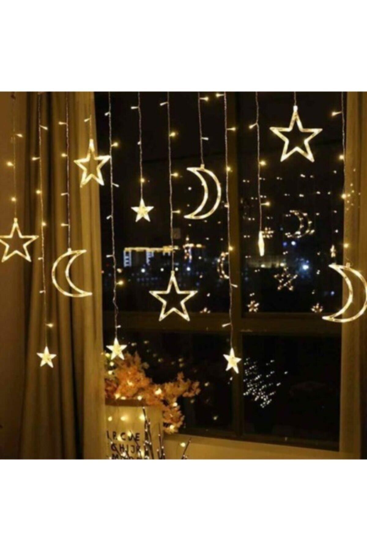 Ay Yıldız Sarkan Led 3 Ay 3 Yıldız Led